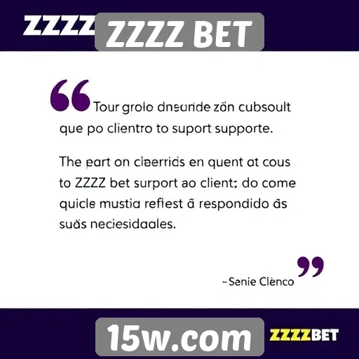 Feedback de usuários sobre o suporte ao cliente do ZZZZ BET